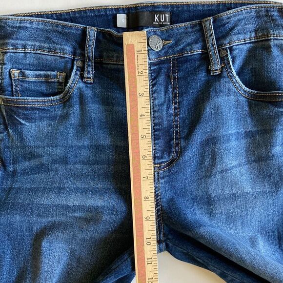 Kut From The Kloth Donna Fab Ab Ankle Skinny Size 6 - Picture 10 of 11